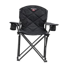 XXL Oversized Camping Chair Heavy Duty 800 LBS for Big Carbon Black-800lbs-1pc