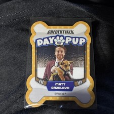 2023-24 Upper Deck Credentials Day with the Pup Matt Grzelcyk #DWTP-7 READ