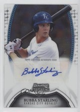 2011 Bowman Sterling Prospect Auto Bubba Starling #BSP-BST Auto 0c2