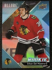 2024-25 Upper Deck Allure #145 Ethan Del Mastro Base Rookie Card RC