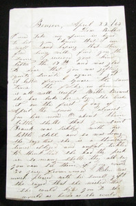 CIVIL WAR SOLDIER RLETTER DIED AT ANDERSONVILLE PRISON GEORGIA 2ND NYHA