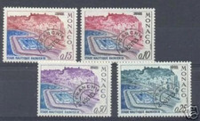 MONACO PREOBLITERES YVERT 23/26 " SERIE STADE RAINIER III 4 TIMBRES"NEUFS xx TTB