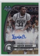 2024-25 Bowman U Chrome Green Refractor Auto 88/99 Xavier Booker #83 Auto 1bi3