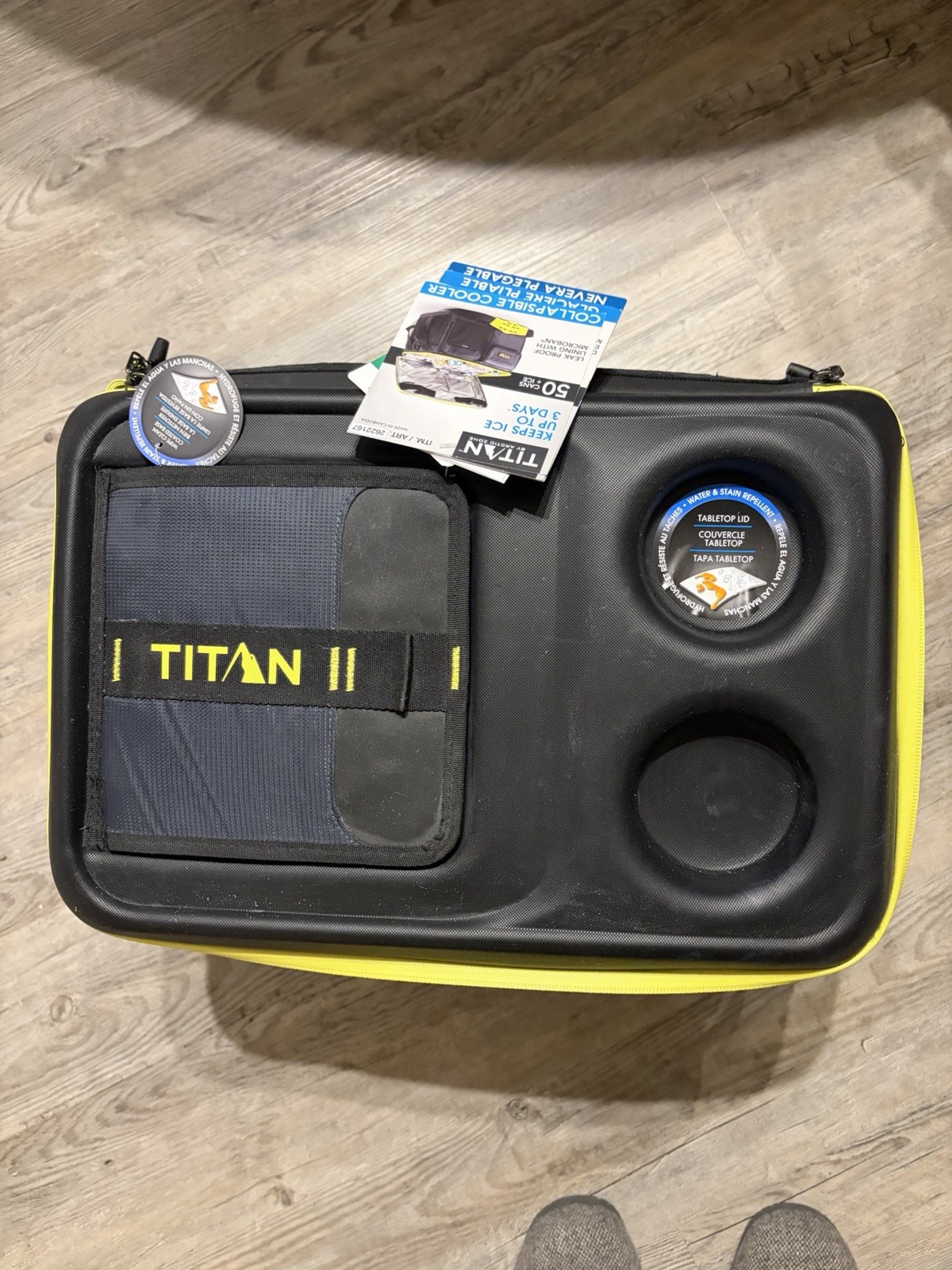 Blue With Leak Proof Lining With Microban