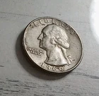 1960-D XF Washington Quarter 90% Silver ~ Free Shipping! #1