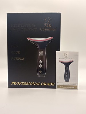 D24K Cosmetics Neck Lifting Beauty Device LED & EMS MSRP $3000 NIB 