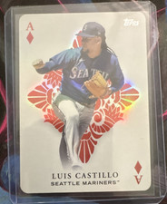 Topps 2023 Series 1 Luis Castillo All Aces AA-23 Mariners MLB Insert Card