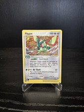 Nintendo Pokemon TCG Flygon 15/97 EX Dragon Holo Rare Stage 2 100 HP 2003