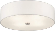 Livex Lighting 51055-91 Meridian Collection 4-Light Semi Flush Mount Ceiling ...