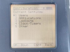 YOKOGAWA 4150X YHC4150 X-01 V2.06 FIELD HART COMMUNICATOR - LINE ON THE SCREEN