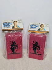 Vintage Drink- Mate 2 Juice Box Holders