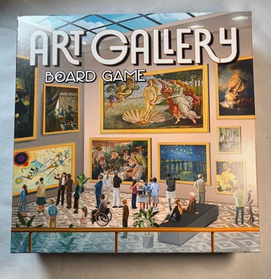 ART GALLERY board game (Piatnik 2023) paintings collection game  2-6 players NEW