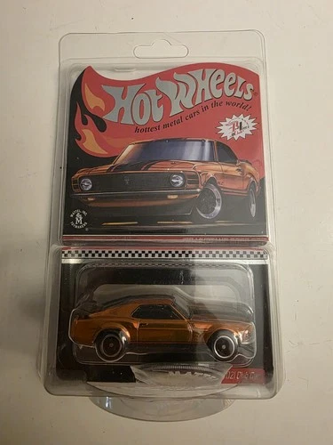 Hot Wheels RLC '70 Mustang Boss 302 Red Line Club Car Membership Exclusive 2021