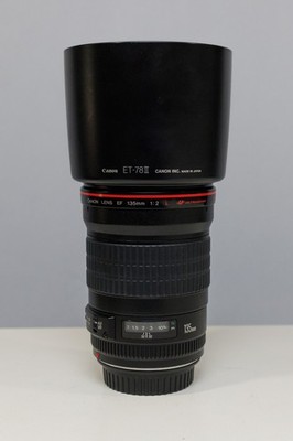 Canon EF 135mm f/2 L USM Lens - Mint Condition, Free Shipping