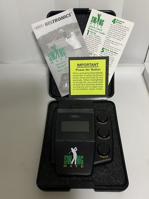 BEL SwingMate G460 Golf Swing Trainer Launch Monitor With Case