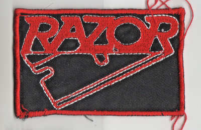 Patch Aufnäher Band Metal Razor Canadian Speed/Thrash Metal Band aus Guelph
