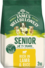 James Wellbeloved Dog Senior Hypoallergenic Dry Food Lamb and Rice 2 Kg 5.51 per kilo