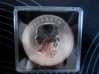 1 oz Silver Maple Leaf .9999 Pure 2011 Canada $5 SML in  square capsule  RCM