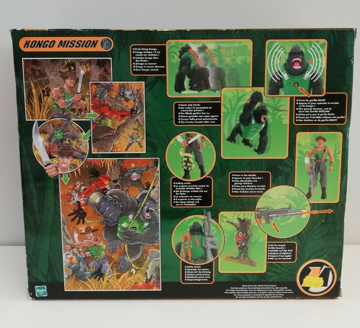 Action MAN REPRO SABBIA COLORATA MOLLETTIERA SCALA 1 6TH