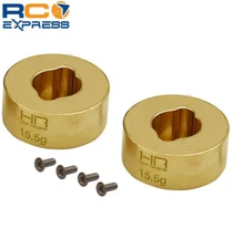 Hot Racing Axial AX24 SCX24 Brass Rear Hubs 15.5g SXTF22H