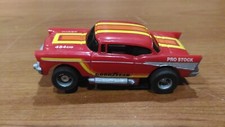 6977 '57 Chevy Pro Stock Tyco H0 Slot Car