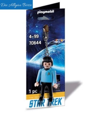 Playmobil 70644 Schlüsselanhänger Mr. Spock Star Trek Enterprise Vulkan Neu OVP