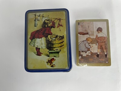 Ivory Soap Ad Tin & Deck Playing Cards Procter & Gamble Cincinnati