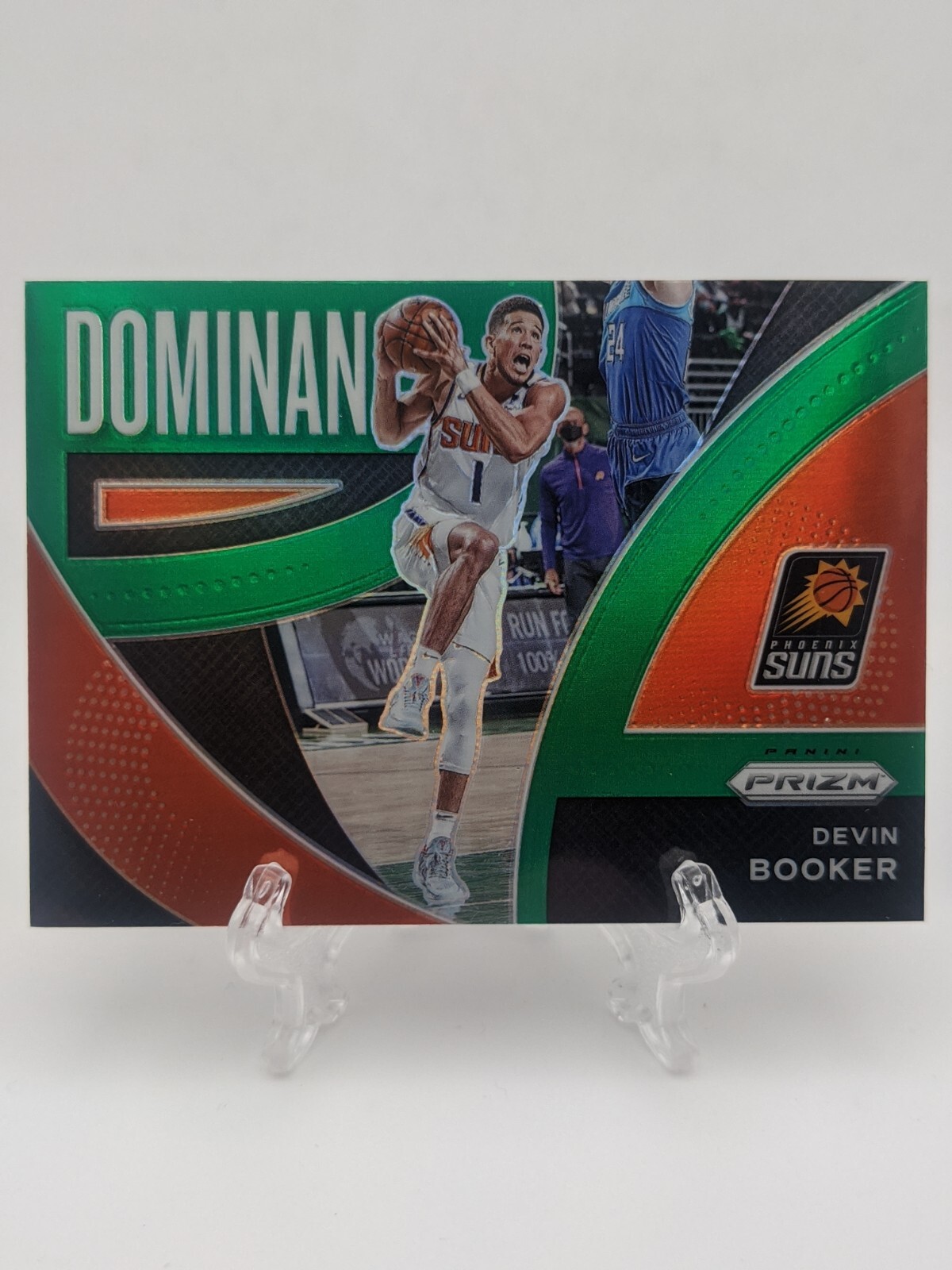 💥 2021-22 Panini Prizm Green #3 Devin Booker Phoenix Suns; Dominance