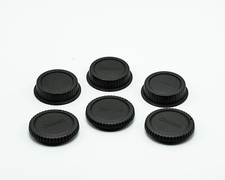 Canon EF Camera Body Caps and Rear Element Lens Caps - Set of 3