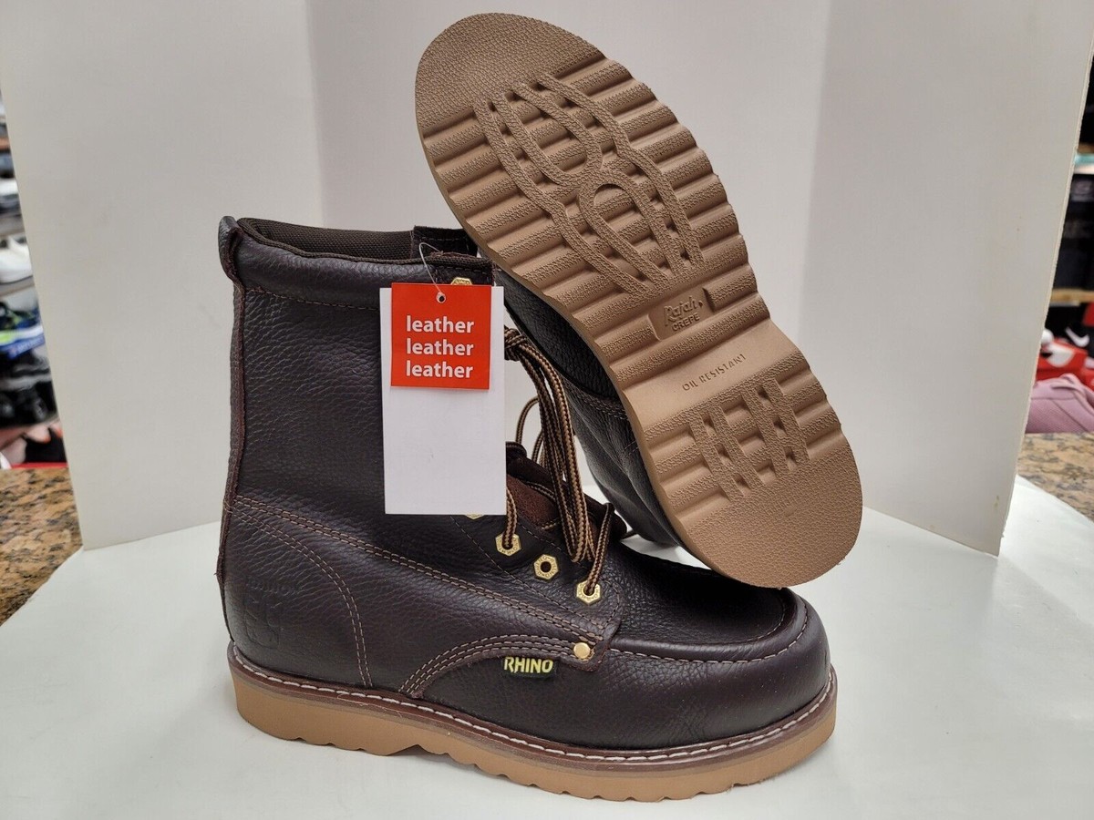 Mens Rhino 82M28 Leather Brown 8