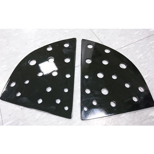 Shiny Black FOR Honda Civic 8th Side Rear Quarter Window Louver Cover Vent 06-11 - Picture 3 of 7
