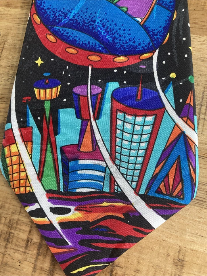 Винтажные LOONEY TUNES 54 x 4 дюйма Martian CHRISTMAS 1993 - Изображение 3 из 4