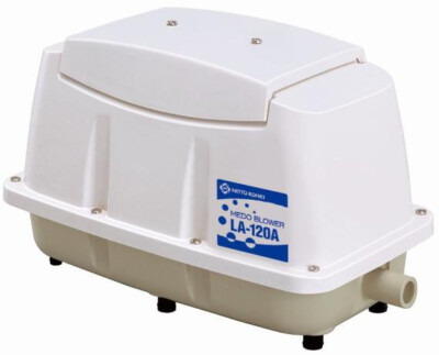 MEDO NITTO KOHKI LA 120A Kolben Luftpumpe - Leistung: 120L/min. - 130 Watt