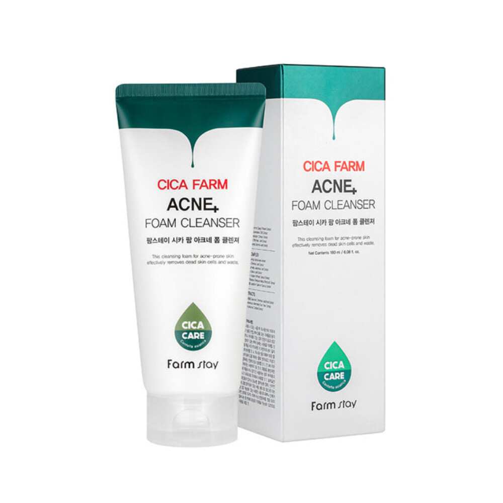 FARM STAY] Cica Farm Acne Foam Cleanser ...