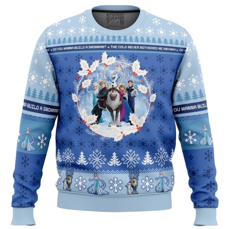 Olaf ugly top christmas sweater