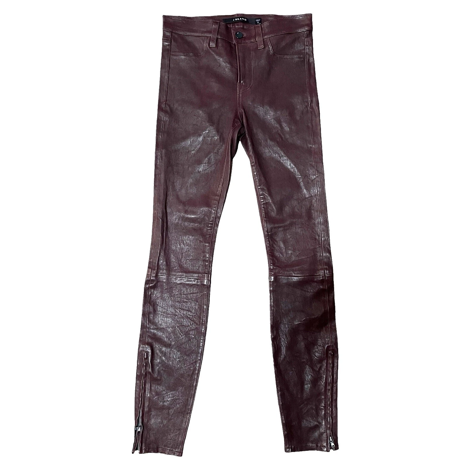 Leather J Brand Regular Size Pants for Women