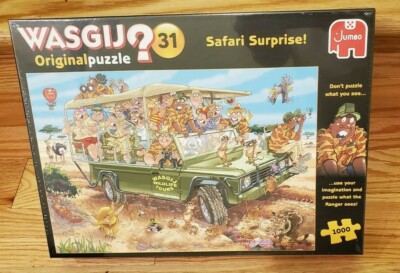 Wasgij 1000pc Puzzle #31 Safari Surprise NEW | eBay