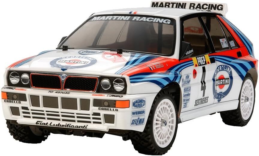 TAMIYA 1/10 Lancia Delta Integrale TT02 Electric RC Car Kit 58570 New