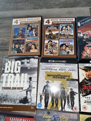 Westerns-Selection of Bluray/DVD's,New & Used Condition. Discount for multi buy - Picture 3 of 24