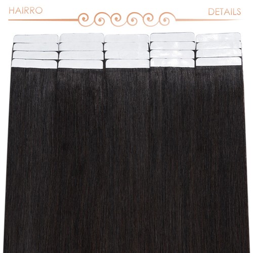 Tape In 100% Real Human Hair Extensions Skin Wefts 9A Thick Double Drawn Seamles - Picture 16 of 56