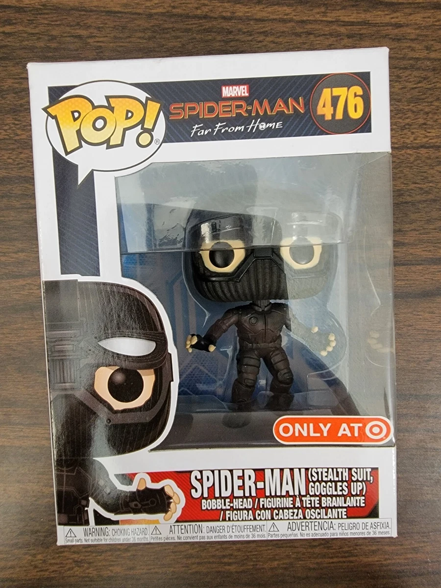 Spider man stealth 2024 suit funko pop