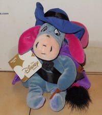 Vintage Disney Store Winnie The Pooh 6 Eeyore beanie plush stuffed toy Rare 17
