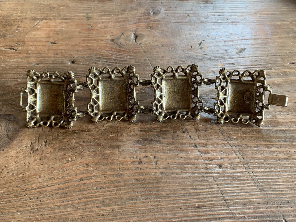 Renaissance Gothic Chunky  Statement Bracelet by … - image 2