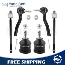 6X Front Suspension Tie Rod & Ball Joint Kit for 2003 - 2007 Cadillac CTS