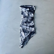 Urban Outfitters Silence + Noise Arianna Midi Dress. Black/White Print. Medium.