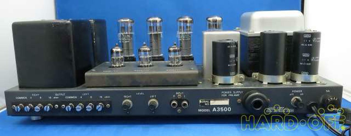 LUXMAN ラックスマン　LUXKIT A3500 LUXMAN Luxkit A3500 Power Amplifier Tube Main Amp Kit