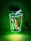 Mountain Dew Acrylic Neon Lamp Sign 14"x6" Light Glass Display Decor Ex
