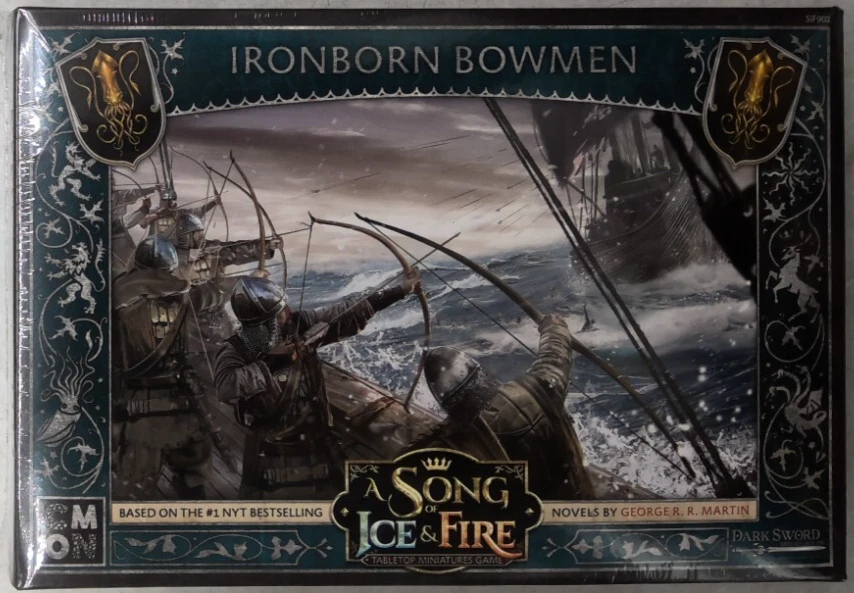 CMON GLOBAL LIMITED SONG OF ICE & FIRE BOARD GAME EXPANSION BRAND NEW ~ IRONBORN BOWMEN