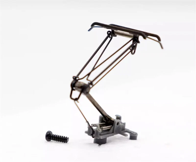 Train Arm Bow Pantograph Electric Railway Traction Antenna Part 1:87 HO Scale - Image 2 of 4