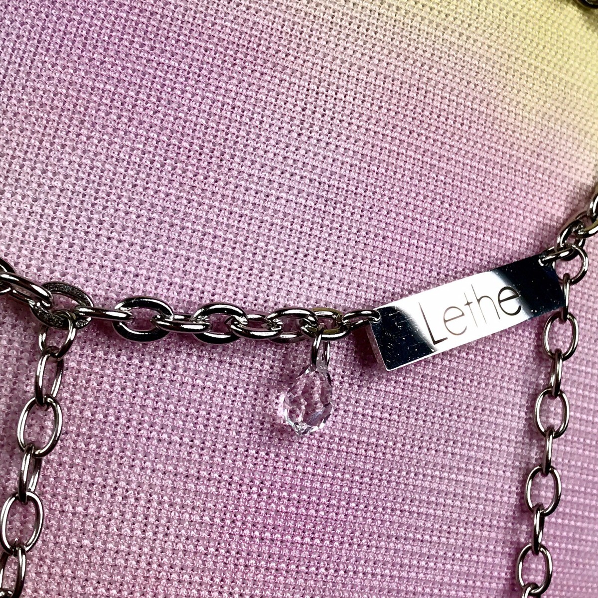 Lethe Intimates Silver Crystal Belt Jewelry Chain Size M  display picture 1